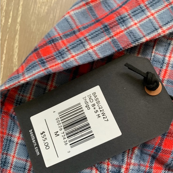 Brothers/Suns plaid button-down shirt - Picture 5 of 5